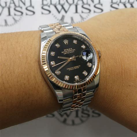 rolex datejust 2 rose|rolex datejust 2 tone price.